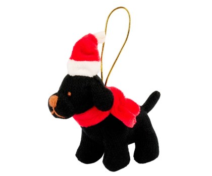 Black Dog Xmas Decoration website